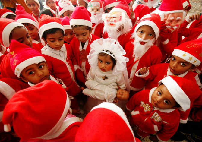 La Navidad en la India