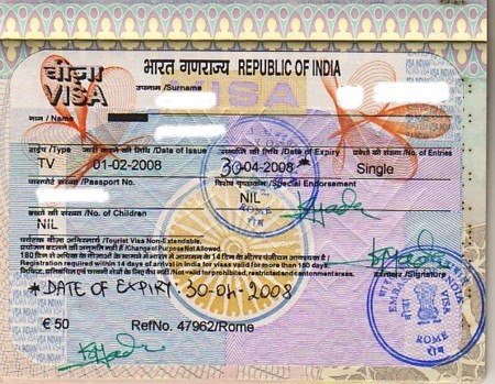 Cuanto cuesta la visa India para Mexicanos