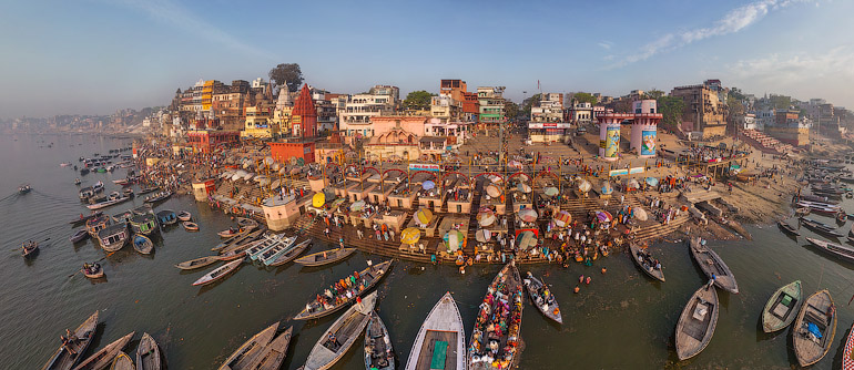 Río Ganges en la India